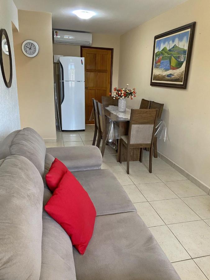 Apartamento Praia Grande Tenorio Pe Na Areia C/ Ar 乌巴图巴 外观 照片