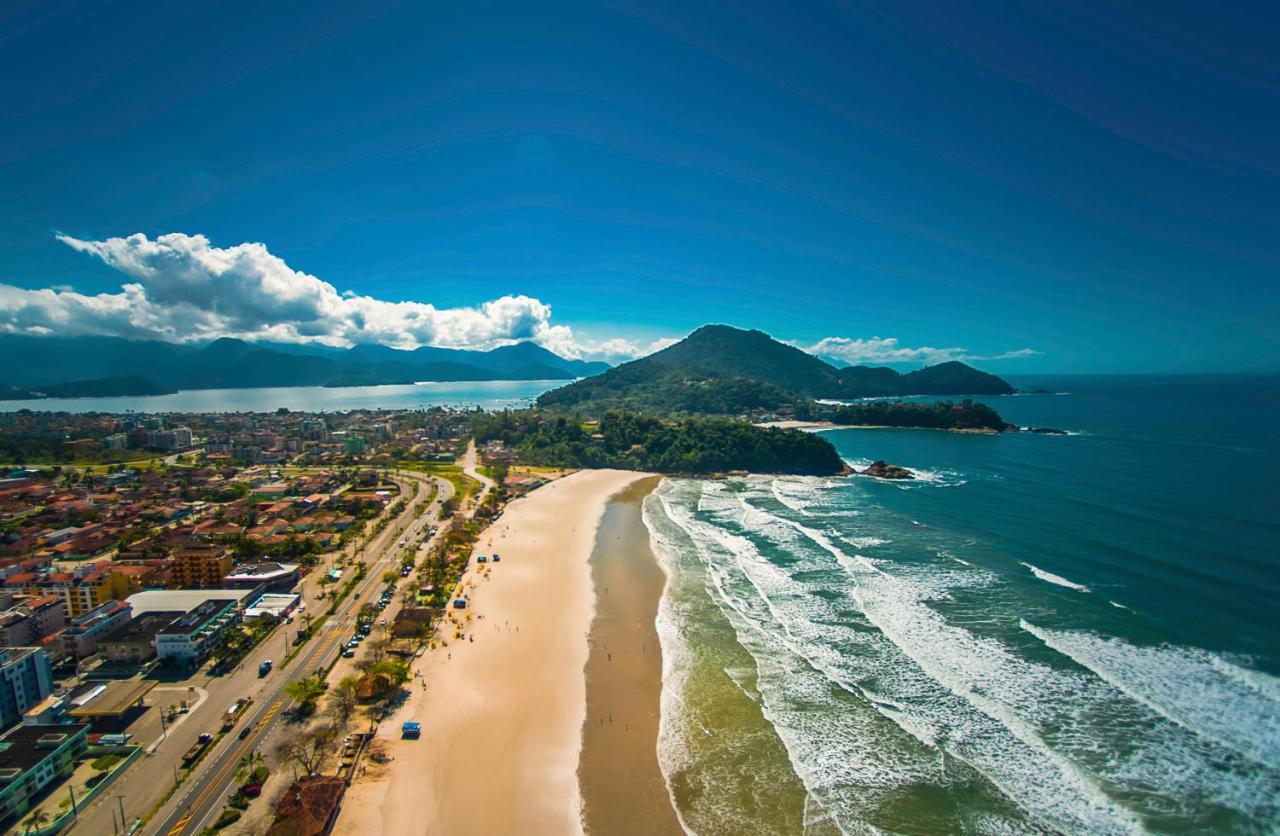 Apartamento Praia Grande Tenorio Pe Na Areia C/ Ar 乌巴图巴 外观 照片