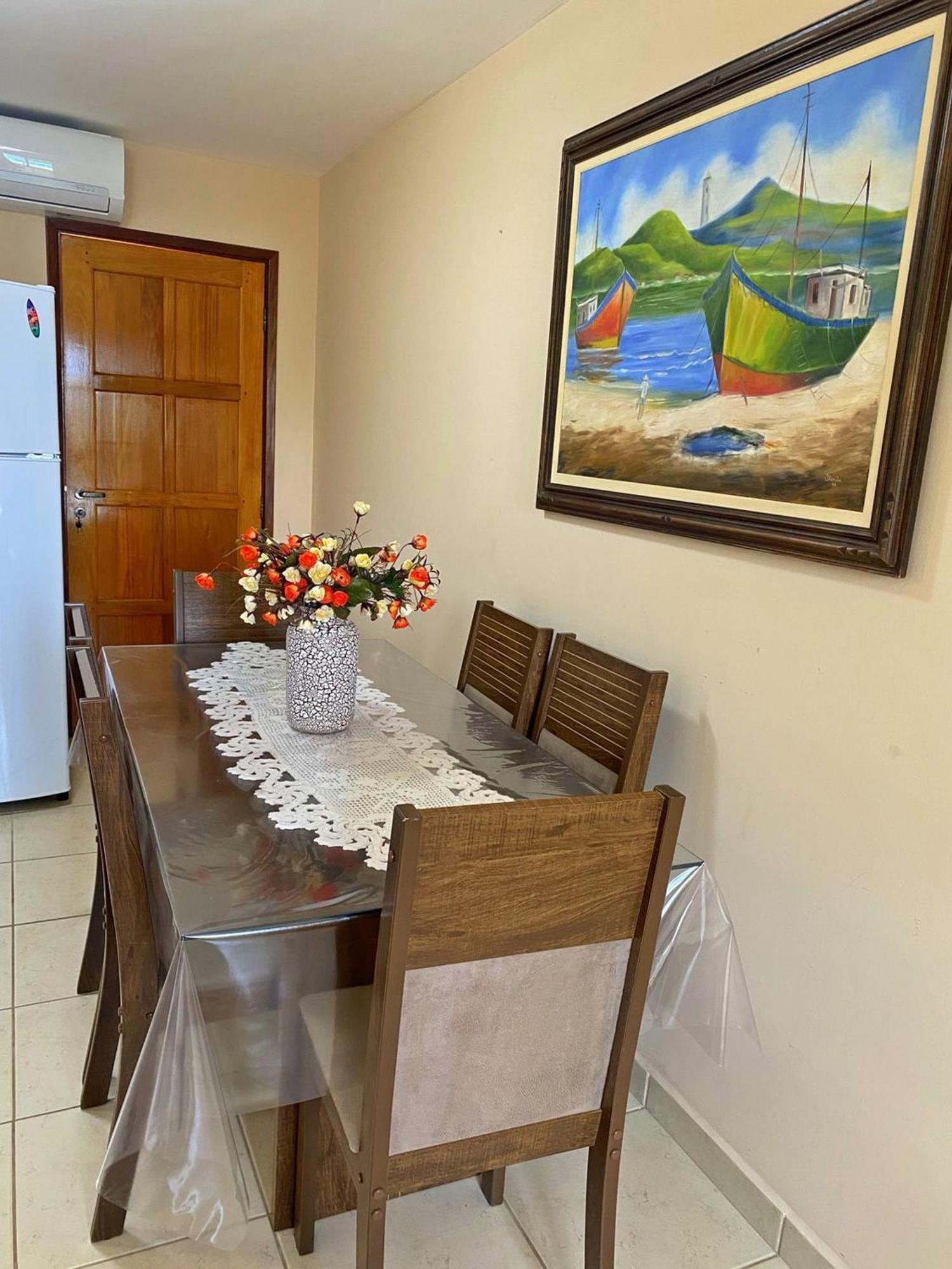 Apartamento Praia Grande Tenorio Pe Na Areia C/ Ar 乌巴图巴 外观 照片
